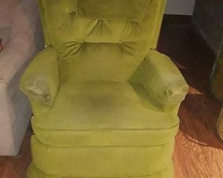 Green Rocking Recliner