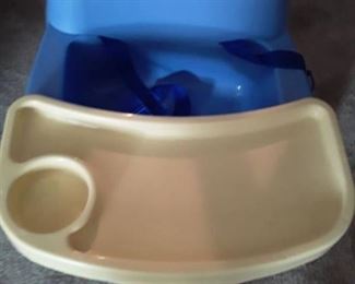 Booster Seat and a Base for Infant Car Seat