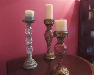 Decorative candle sticks