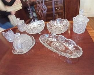 Crystal serving ware (alternate view)