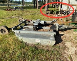 10 ft Galvanized Mower