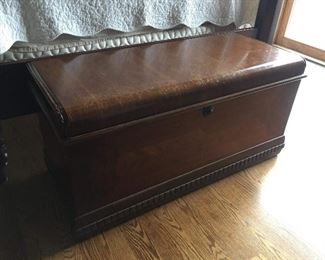 Vintage cedar chest 