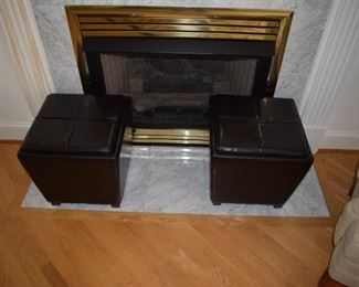Leather Storage cubes