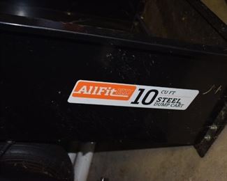 Allfit Steel Dump Cart