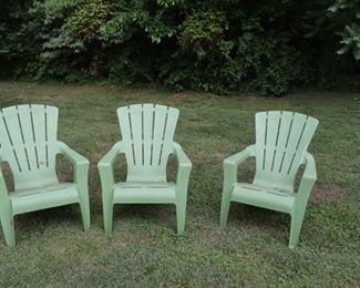 Plastic Adirondack Chairs