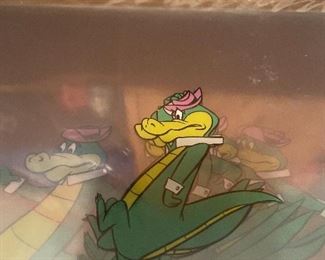 Hanna Barbera cell- Wally the ALLIGATOR