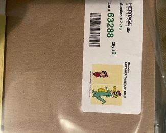 The celluloids for this sale were all purchased from Heritage Auctions in Dallas TX