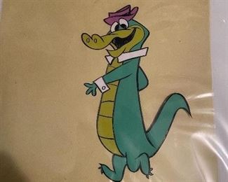 Another cartoon cell - Wally the alligator