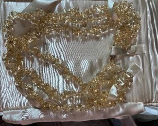 Citrine necklace by Staurer