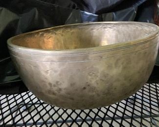 Zen bowl is handwrought