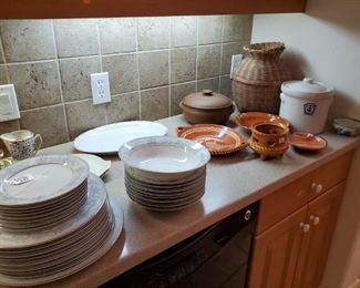 Mikasa Dresden Rose and other kitchenware