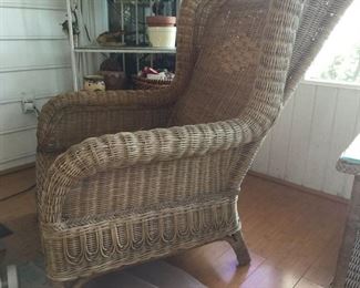 Side Wicker Chair