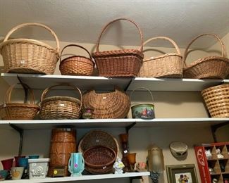 Collection of baskets