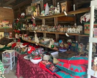 Garage full of Christmas!