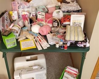 Lots of craft supplies