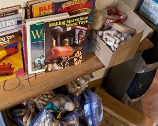 Toy woodworking items