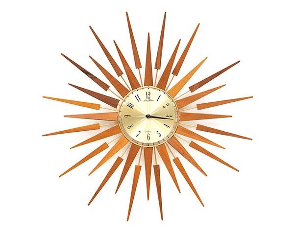 Mid-Century Teak Seth Thomas Clock