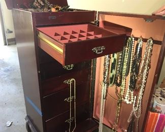 Jewelry chest.