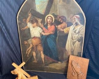 Christian Canvas Art Wood Art