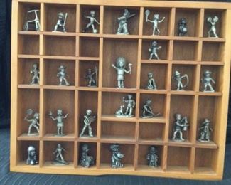 Miniature Pewter Collectibles by Hudson Pewter