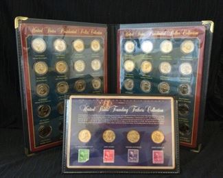 Presidential Golden Dollar Collection Founding Father Collection