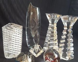 Various Crystal Items from Europe