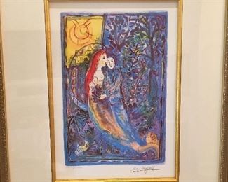 a Marc Chagall Glicee' "The Wedding"