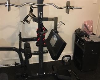 rest of Iron Master home gym