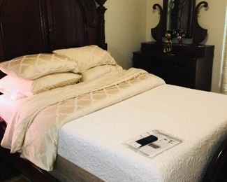 fine old empire bed frame plus we have a brand new Sleep Number queen bed--This will be bought separately
