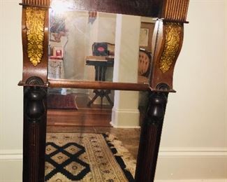 Fabulous 19th century wall mirror with gilding
