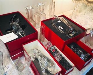 More fine new in box Baccarat
