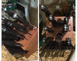 large set of Cutco knives (never used)