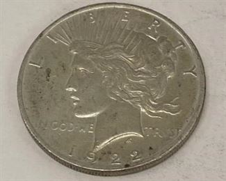 1922 Silver Peace Dollar MINT