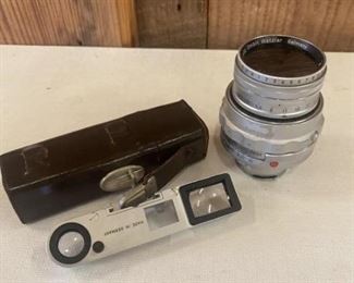 German Leitz 5 cm Summicron Lens W/Range Finder
