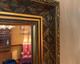 Bombay Holly Leaf Mirror - 42"W x 31"H - $75