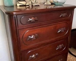 Davis Cabinet Company Lillian Russel High Boy Dresser