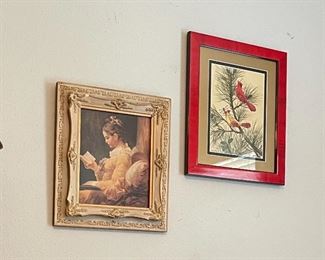 Vintage Framed Artist
