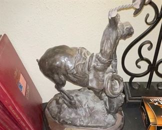 C Russel as is Statue