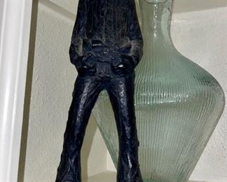 Michael Garmen Cowboy Statue