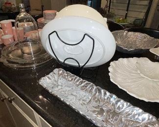 Aluminum Serving Trays