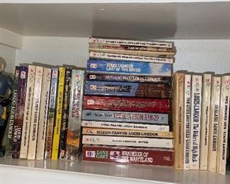 Louis L’Mour Paper-backs, Robert E Lee Bookends/Doorstop