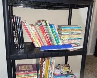 Variety of Vintage and Newer Children's Books and Novels