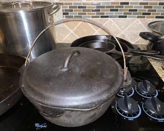 Cast Iron Pots and Fry Pans