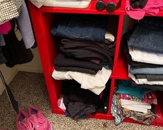 Jeans and Work out Pants sizes 7, 8, and 10