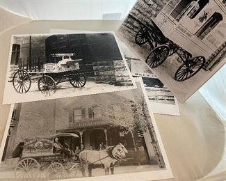 Black and White Budweiser Photos 8x10