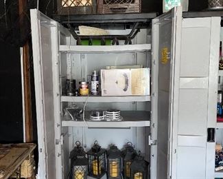 Battery Operated Lights, Storage Cabinets