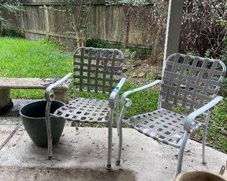 Two Outdoor Chairs