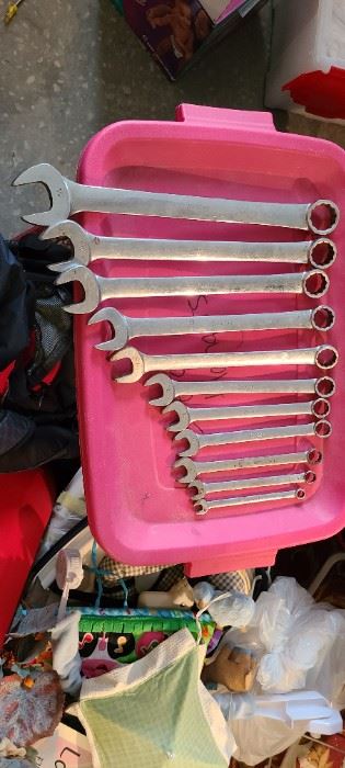 Snap On combination wrenches 