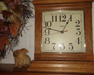 Mantle clock made in Massachusetts