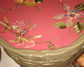 This is another set of dinnerware with many extras and serving pieces.